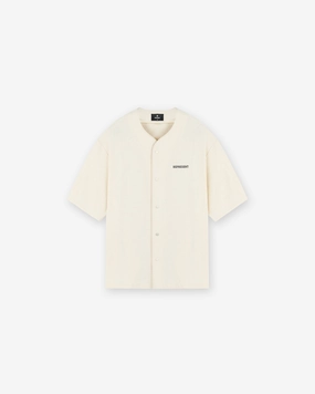 Quick Dry Construction Holiday Outfit Baseball Shirt - Antique White