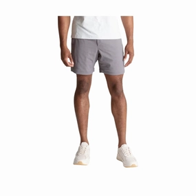 Anti Static Finish Breezy Feel Birddogs Men's Khaki Shorts - Castlerock Grey