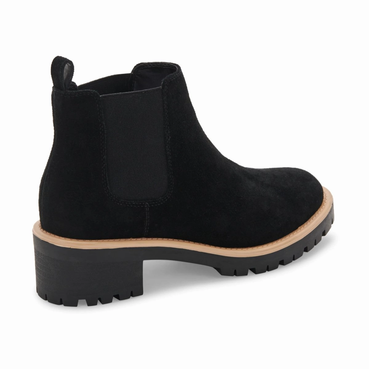 Blondo Women's Mayes Black Suede Waterproof Pull-on style