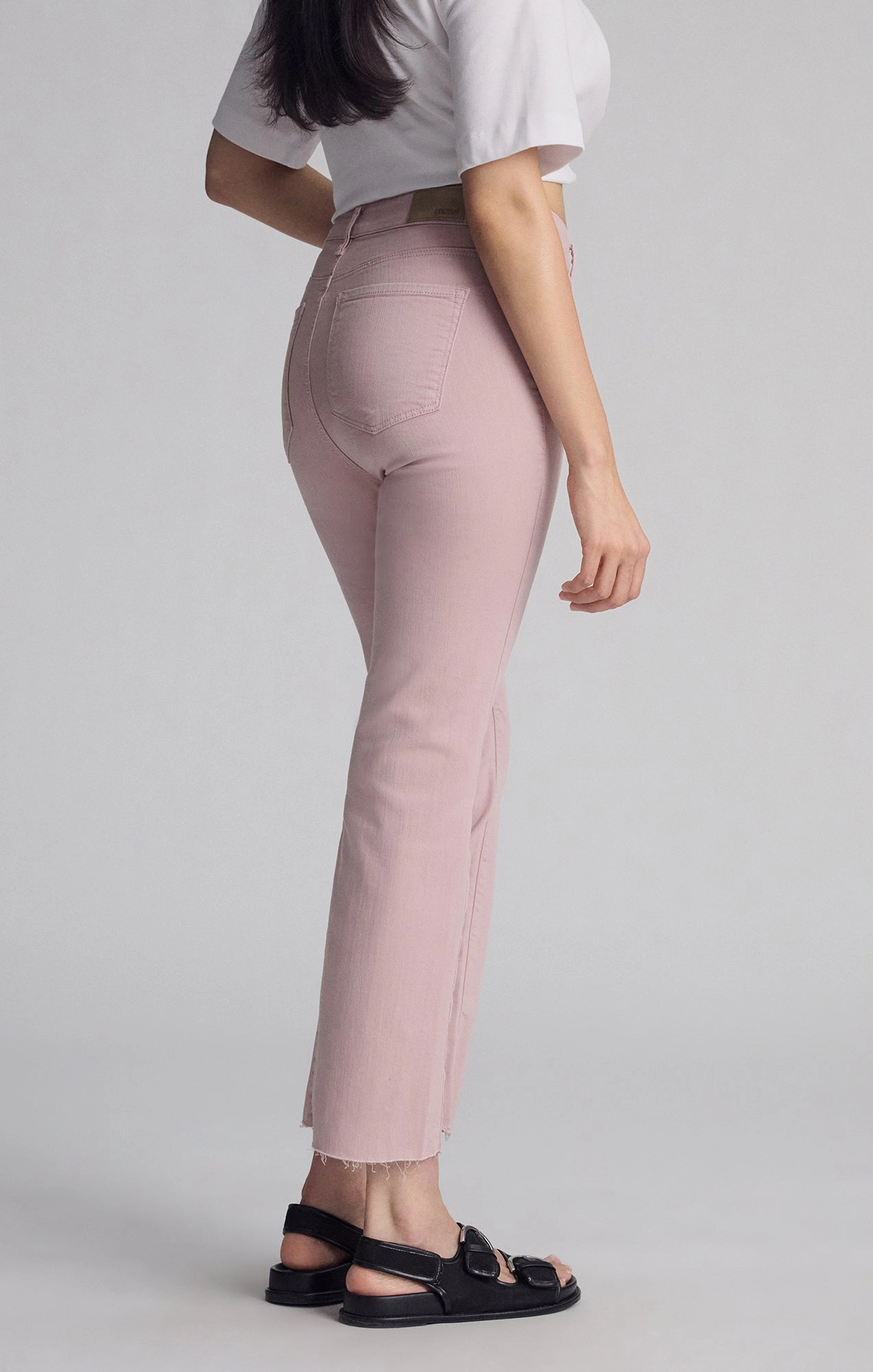 ANIKA CROPPED FLARE IN WOODROSE FLEX BLUE Bold Look Professional Wear