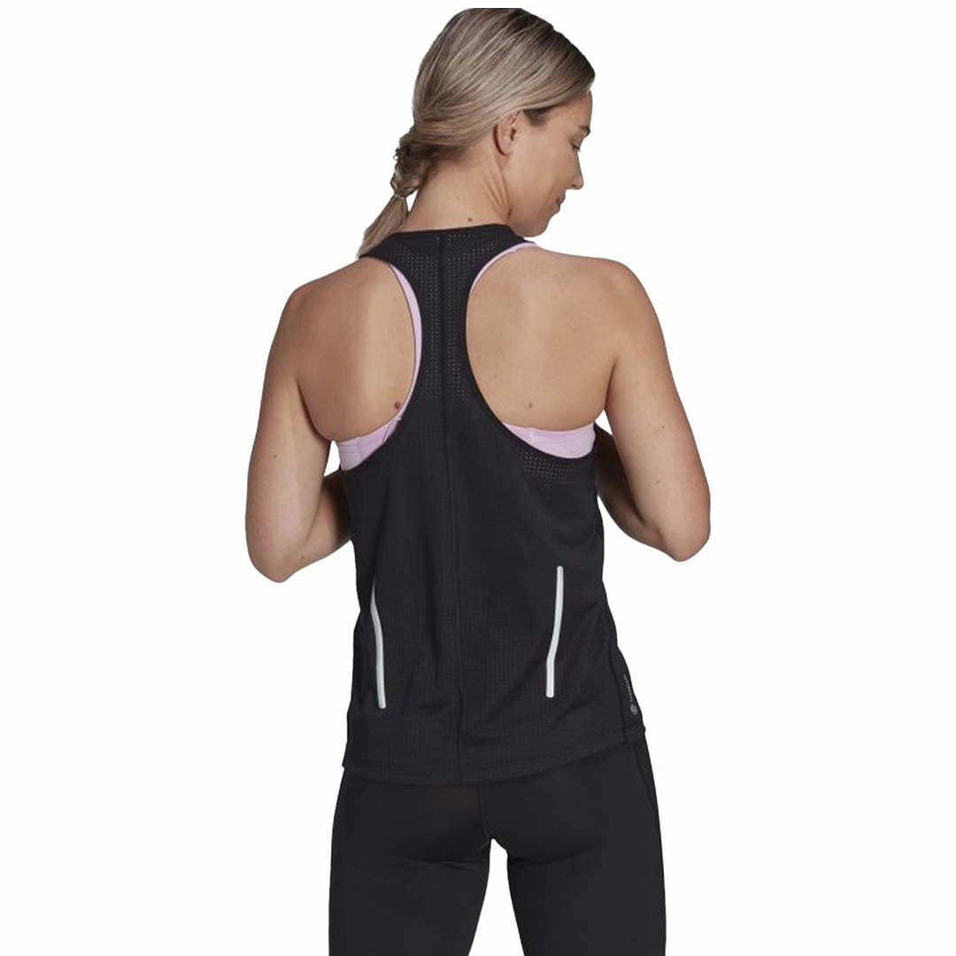 Zipper Closure System adidas - Women's Fast Running Tank Top (HM4317)
