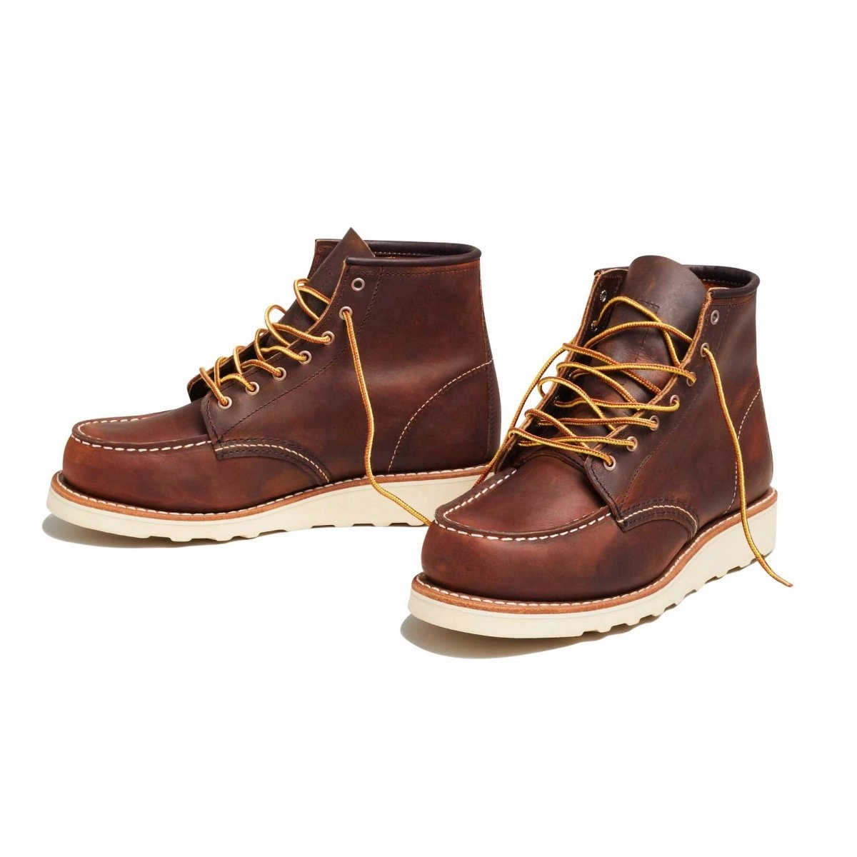 Supportive Design Red Wing Women's 6-Inch Classic Moc 3428 Copper