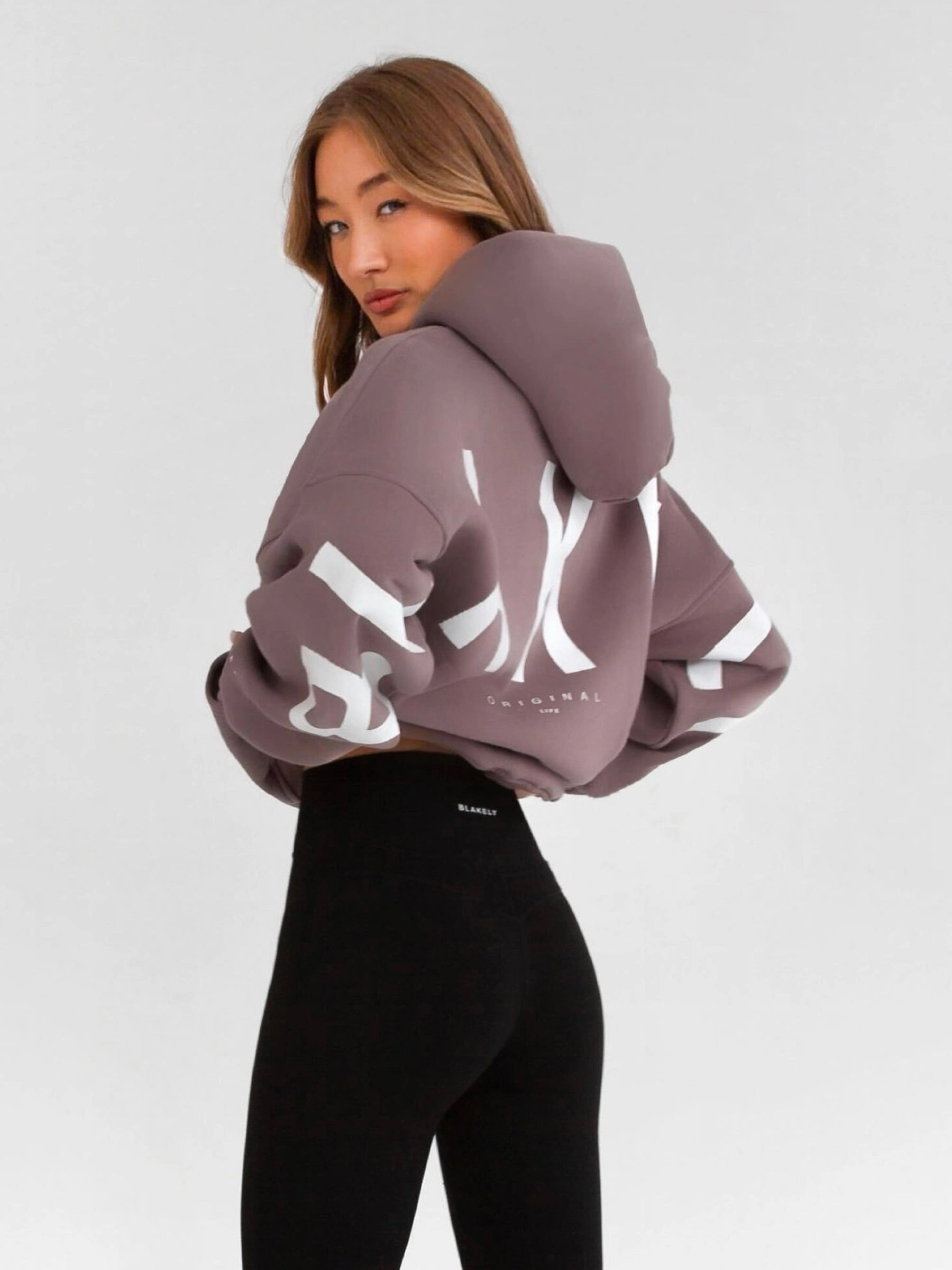 Perfect Fit Isabel Oversized Hoodie - Pink Taupe