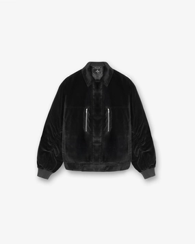 Bordeaux Brushed Jacket - Black NonIrritatingSeams