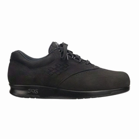 SAS Women's Free Time Charcoal Nubuck Shock absorption tech Trail Walk