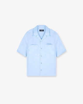 Bowling Shirt - Vista Blue Fashionable Pick