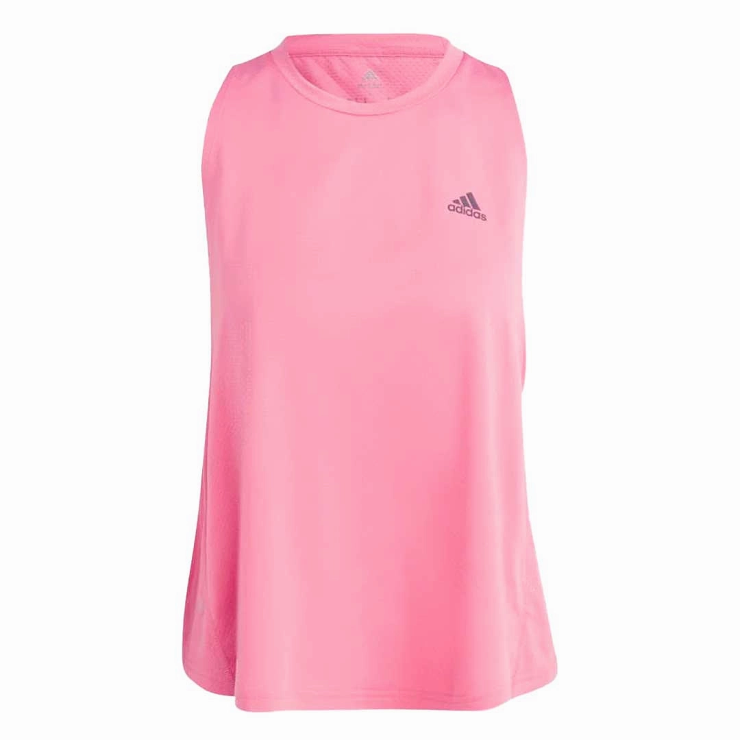 adidas - Women's Run Icons 3-Bar Tank Top (IL1759) WaterResistantFabric