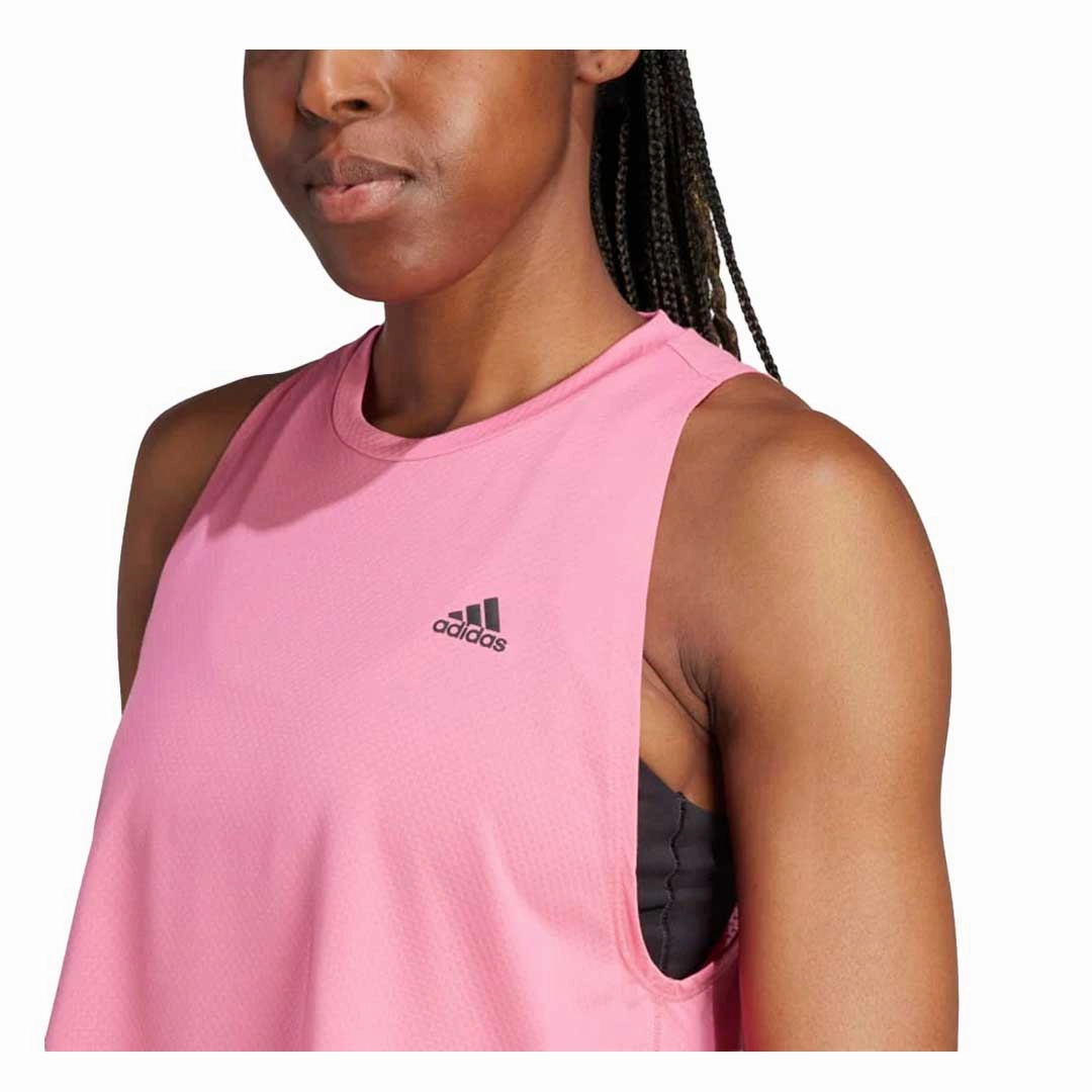 Crisp Layer adidas - Women's Run Icons 3-Bar Tank Top (IL1759)