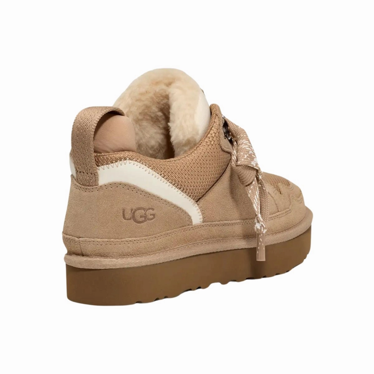 UGG Women's Lowmel Sand Suede Comfort Tongue