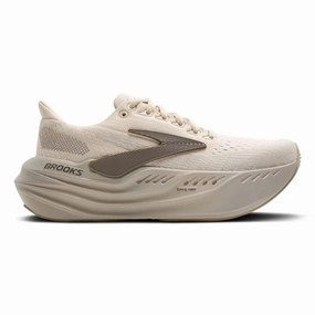 High Top Look Sock Like Fit Tech Brooks Women's Glycerin Max Almond Peach/London Fog/White