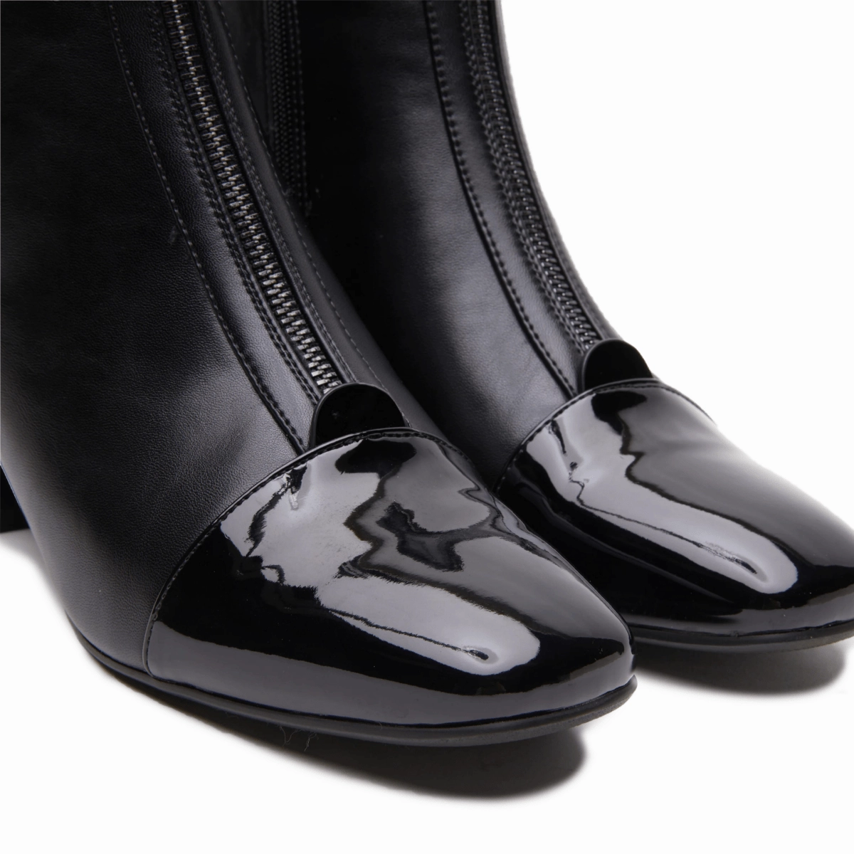 Spring Step Women's Azura Mozza Black Patent Leather Waterproof Rainy Days