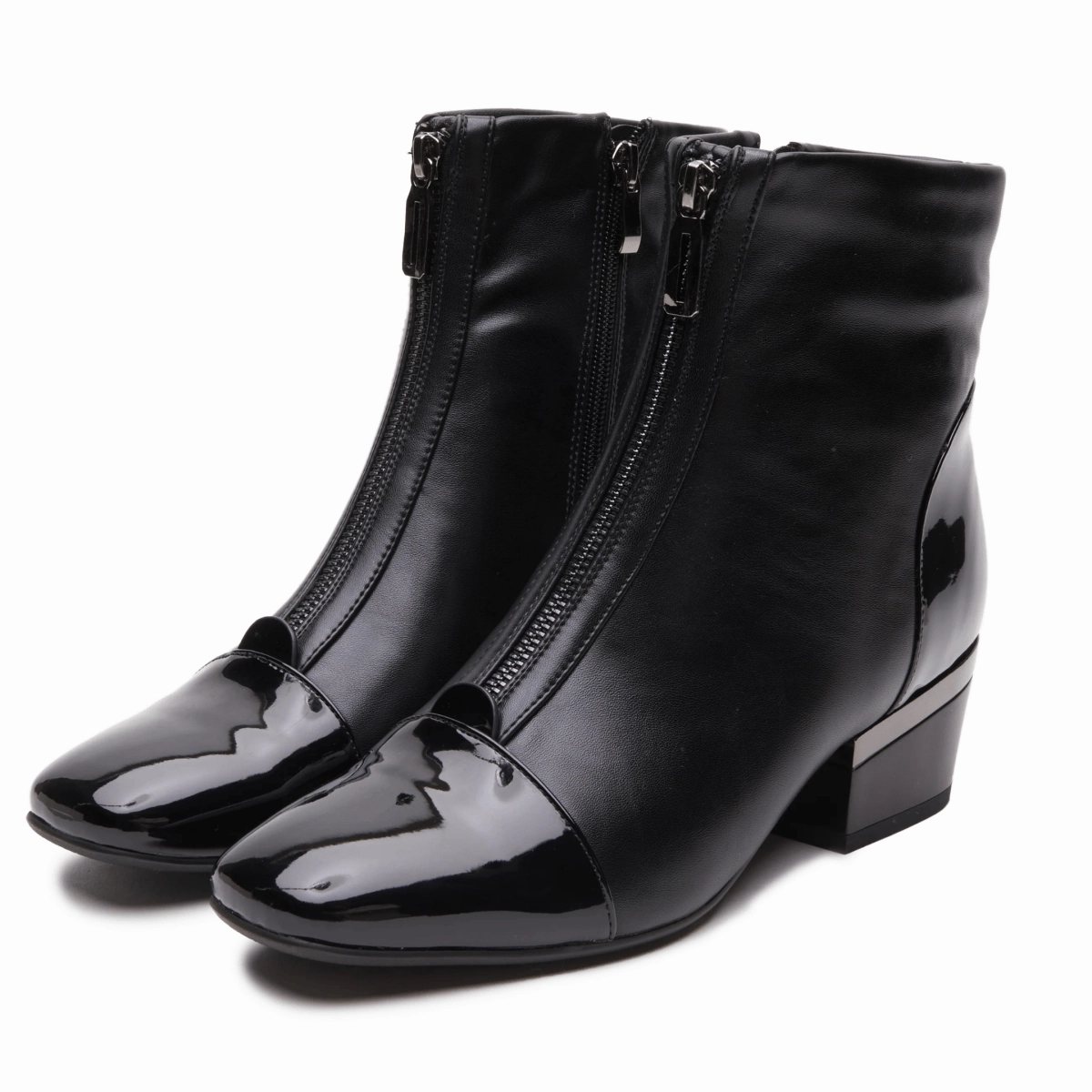 Spring Step Women's Azura Mozza Black Patent Leather Oil-Resistant