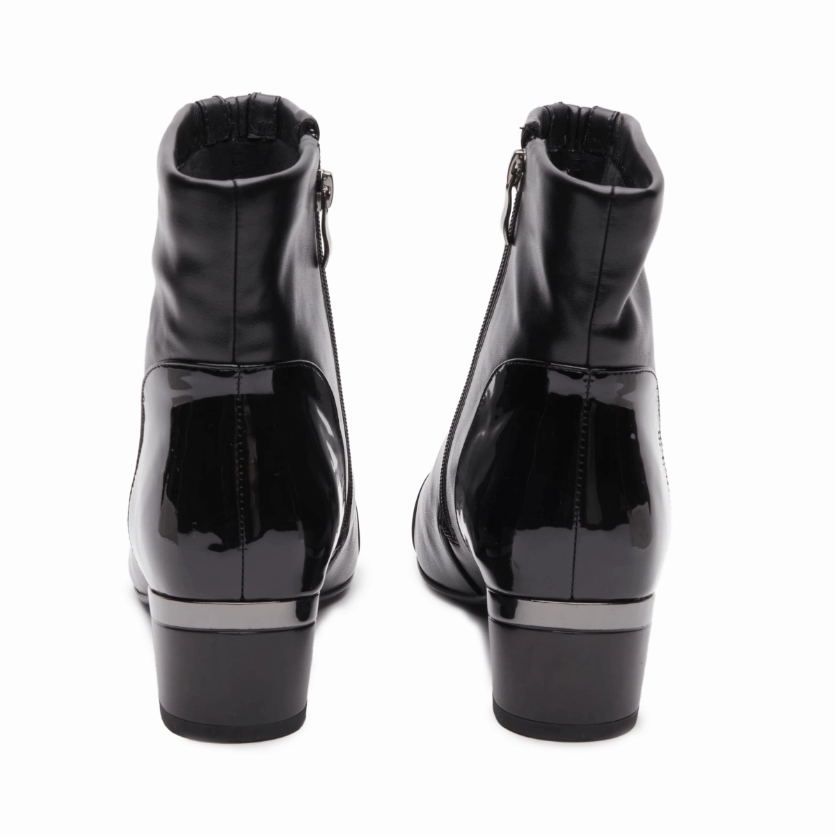 Grippy Outsole River Crossing Spring Step Women's Azura Mozza Black Patent Leather