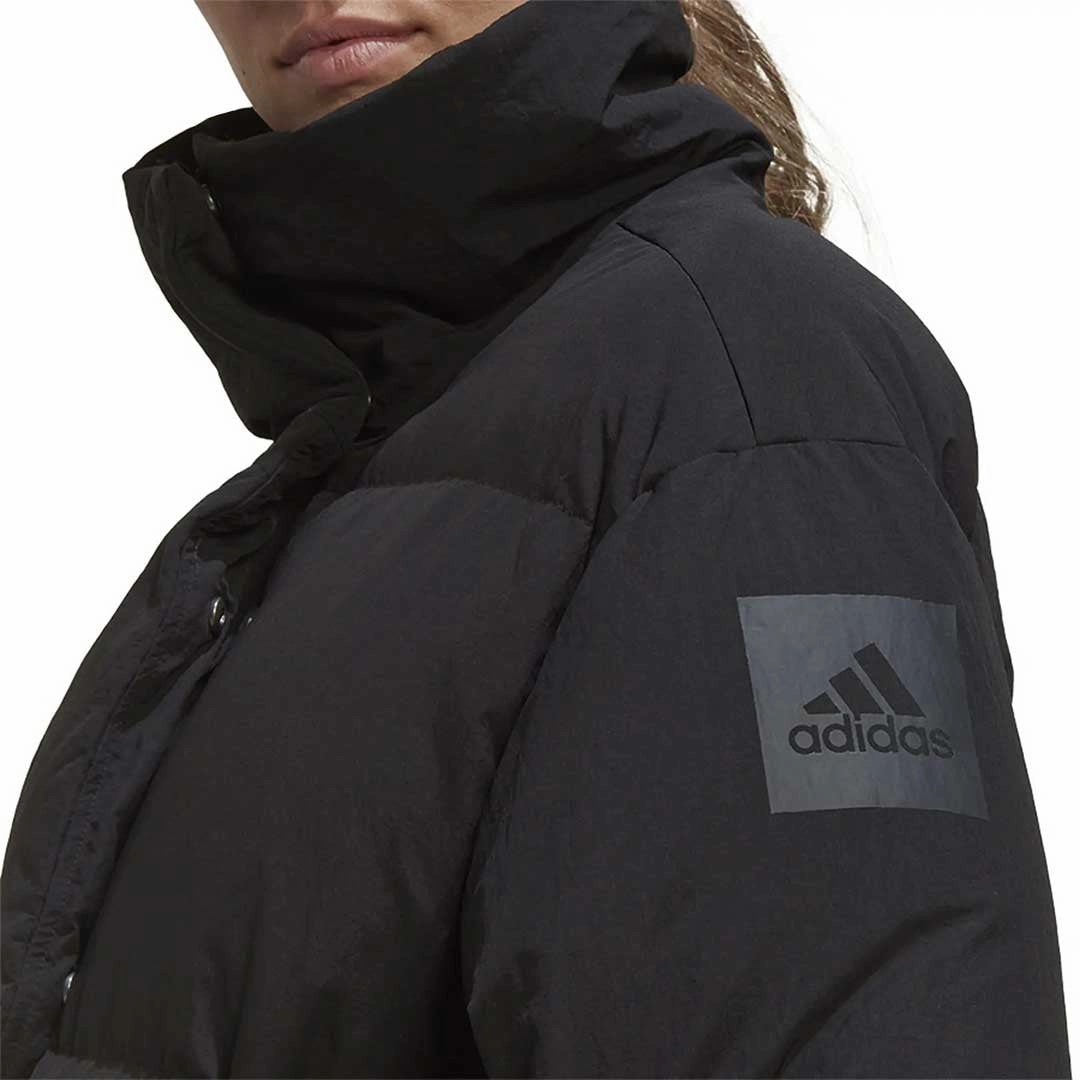 Adjustable Hood Advanced Insulation adidas - Women's Big Baffle Jacket (HN9934)