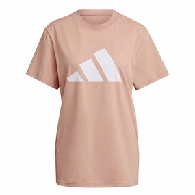 adidas - Women's Future Icons Logo Short Sleeve T-Shirt (H24101) Anti Slip Shoulder