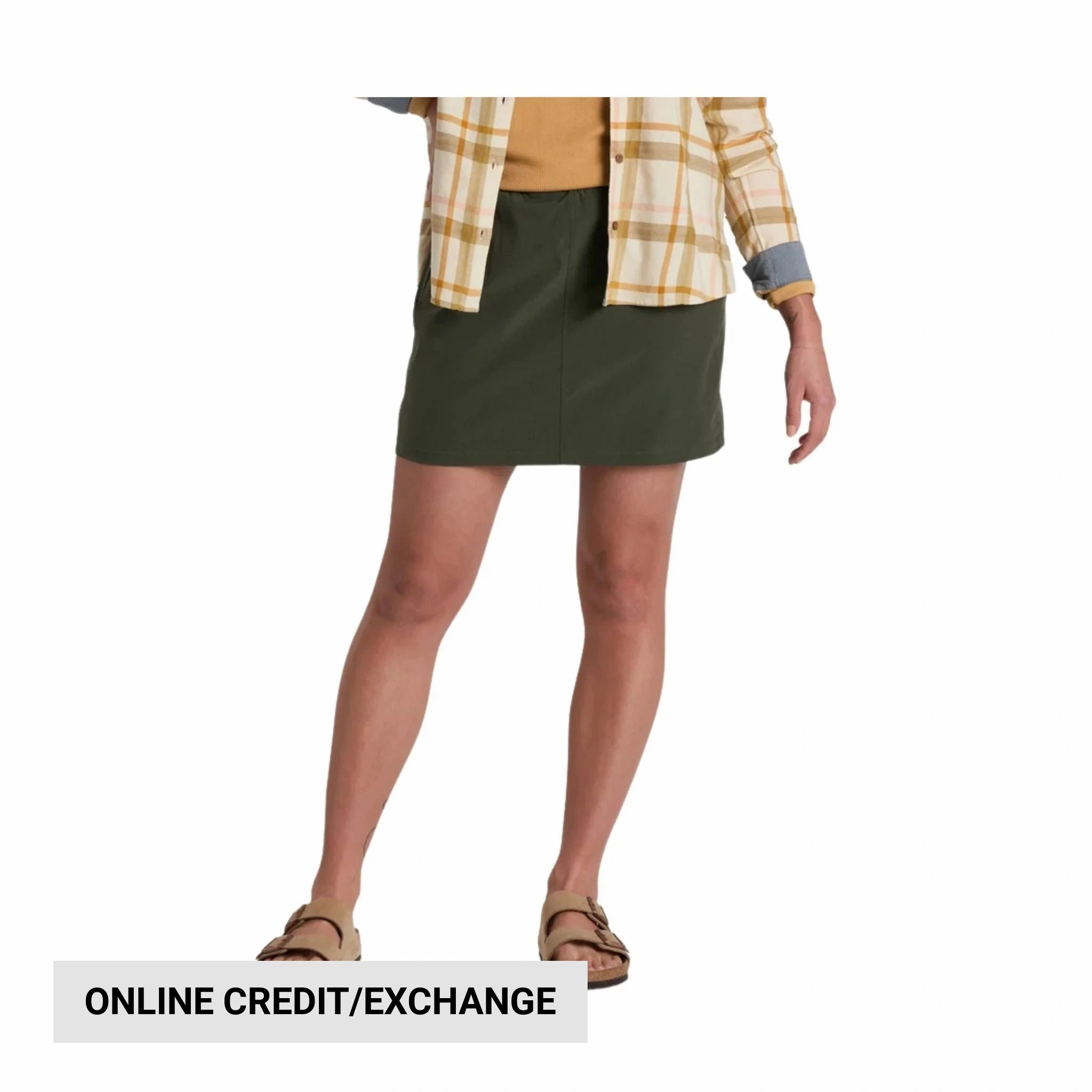 Kuhl Women's Freeflex Skort - Dark Moss All Season Wear Light Outfit