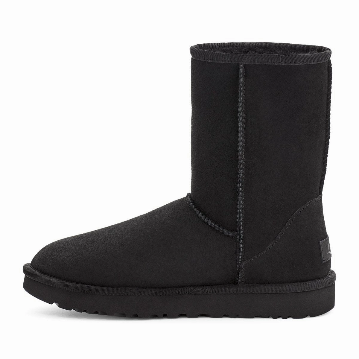 UGG Women's Classic Short II Black reinforced sole