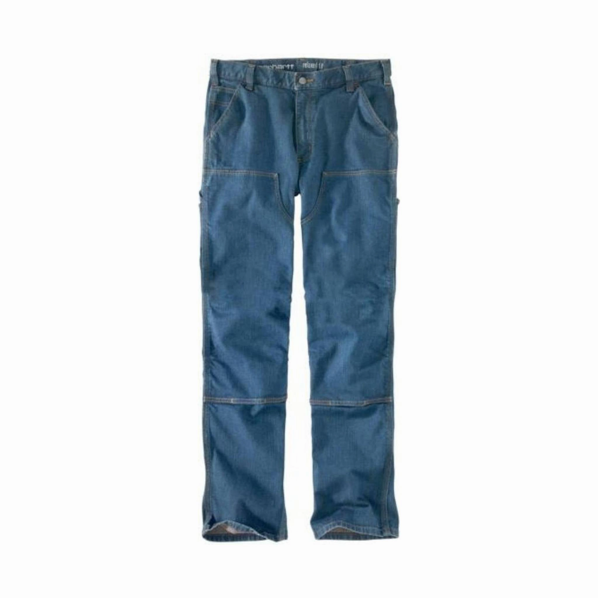 Contemporary Vibe Cool Silhouette Carhartt Men's Rugged Flex? Double Knee Relaxed Fit Jean - Tahoe