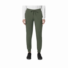 Casual Look Carhartt Women's Force Cross Flex Cargo Jogger Scrub Pant - Olive