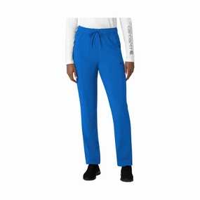 Carhartt Women's Force Cross Flex Straight Leg Cargo Scrub Pant - Royal Blue Non Bulk Anti Odor Technology