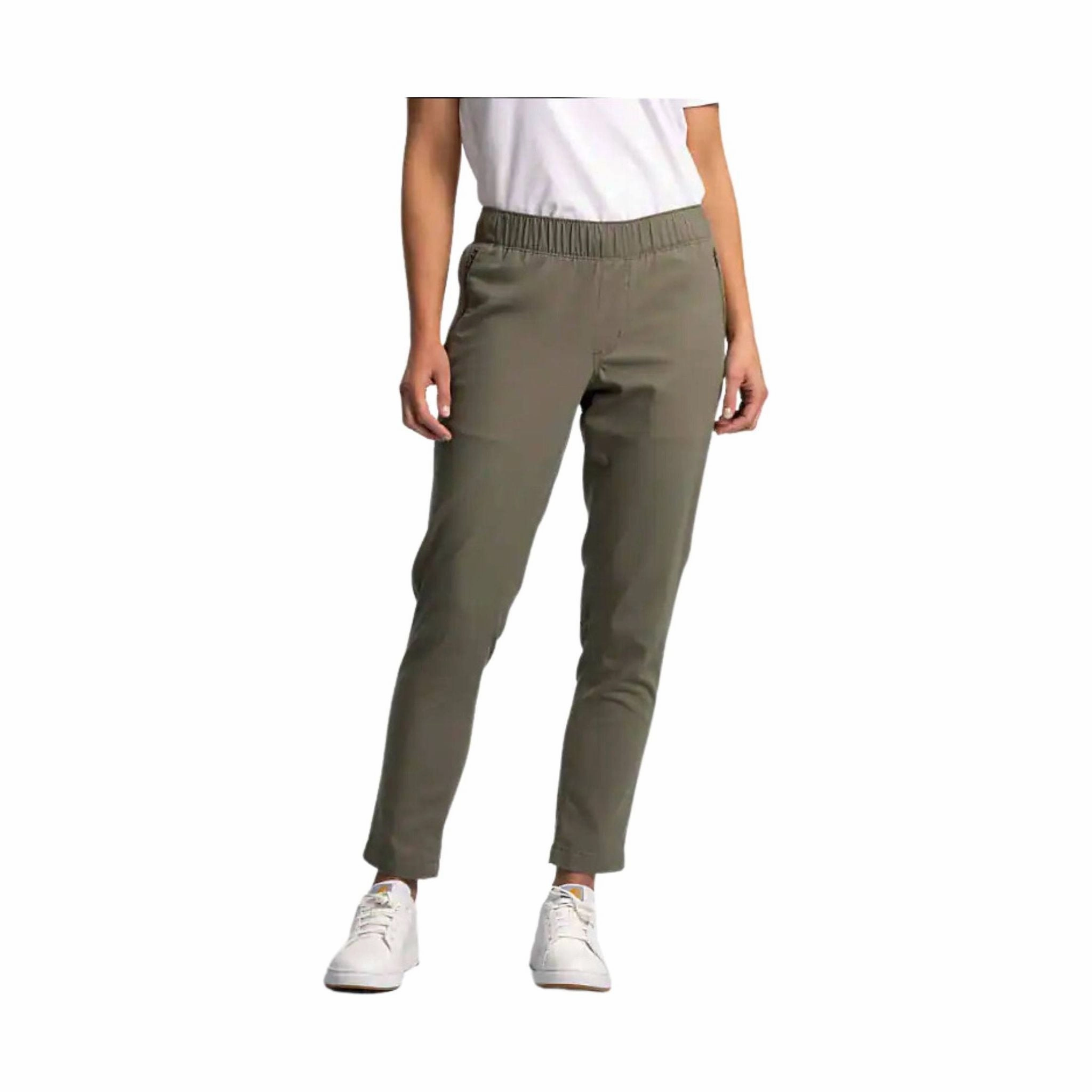 Stretch Flex Layered Look Carhartt Women's Force Relaxed Fit Ripstop Work Pant - Dusty Olive