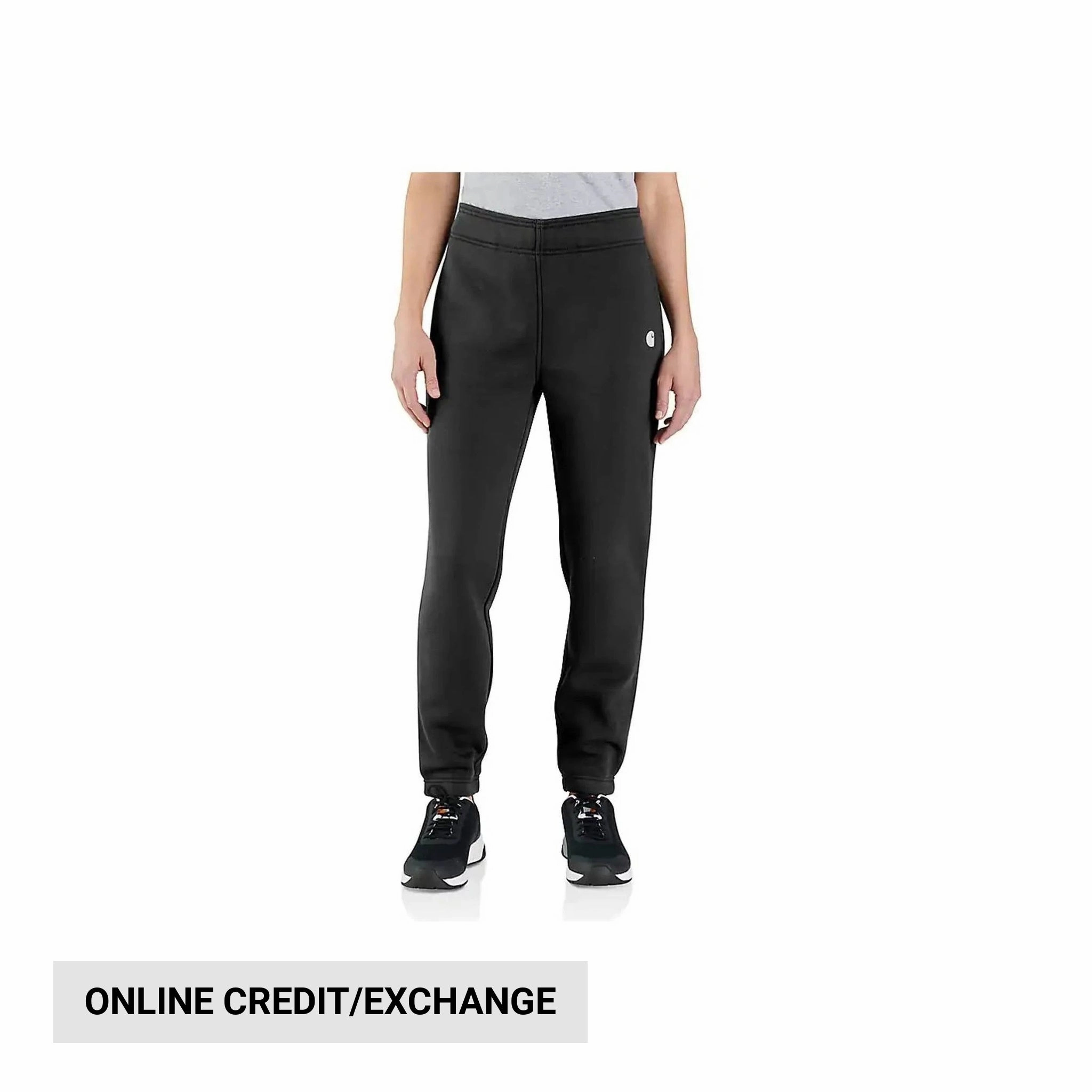 Low-rise style Ultra Soft Blend Carhartt Women's Relaxed Fit Sweatpants - Black
