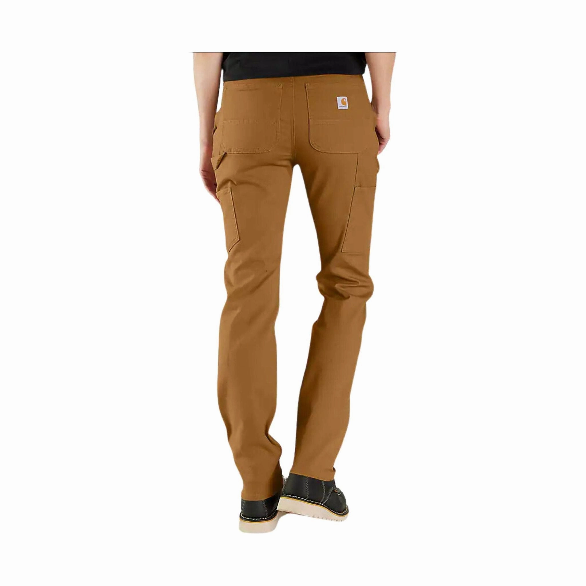 Functional Ease Cozy Movement Carhartt Women's Rugged Relaxed Fit Canvas Work Pant - Carhartt Brown