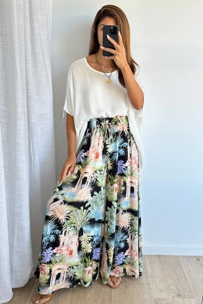 Misha Pants - Black Tropical Quick Dry Technology