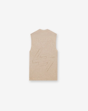 247 Contour Run Tank - Pebble Gym workout