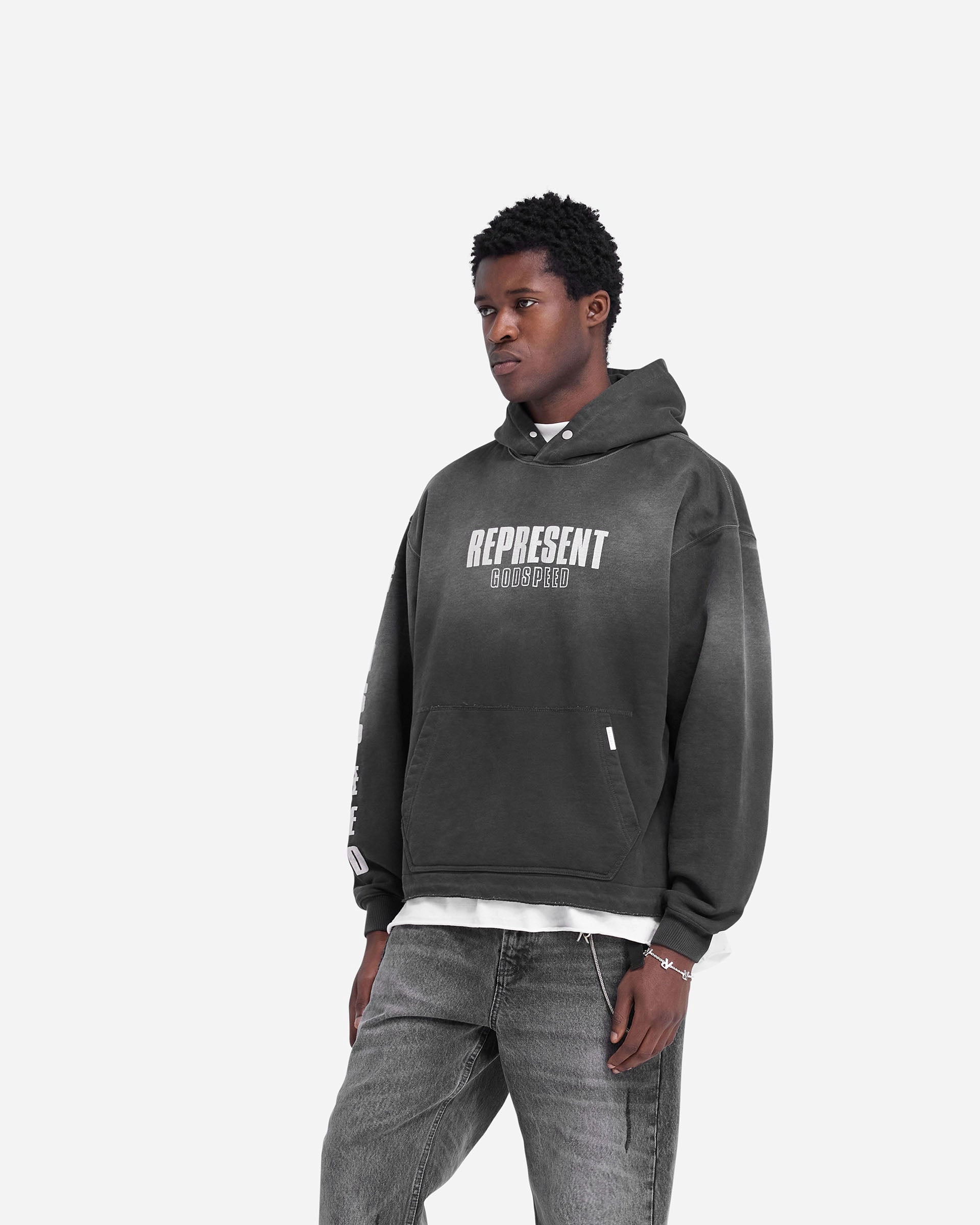 Godspeed Hoodie - Aged Black Skating wear