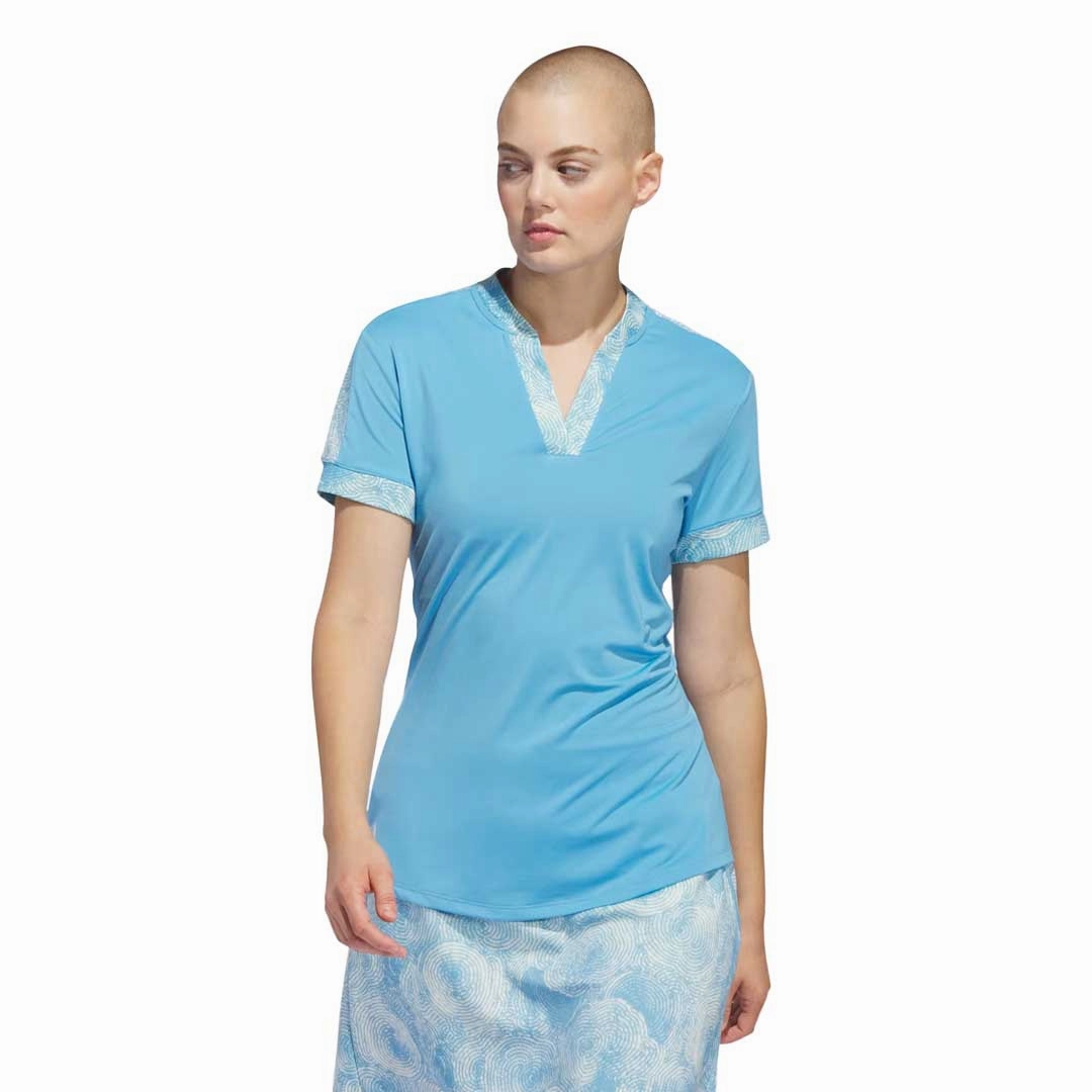 adidas - Women's Ultimate365 Printed Polo (IP4227) Flexible Material