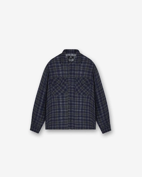 Check Flannel Shirt - Blue Check Stylish Element Picnic Outfit