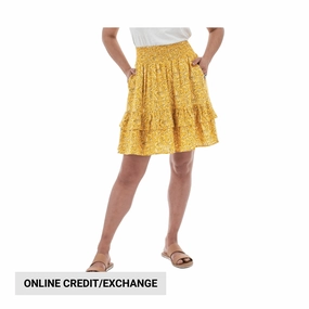 Urban Edge Aventura Women's Dell Skirt - Golden Cream