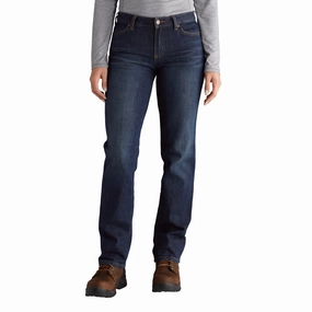 Daily Style Comfy Classic High Quality Carhartt Women's Original Fit Blaine Jean - Bluestone