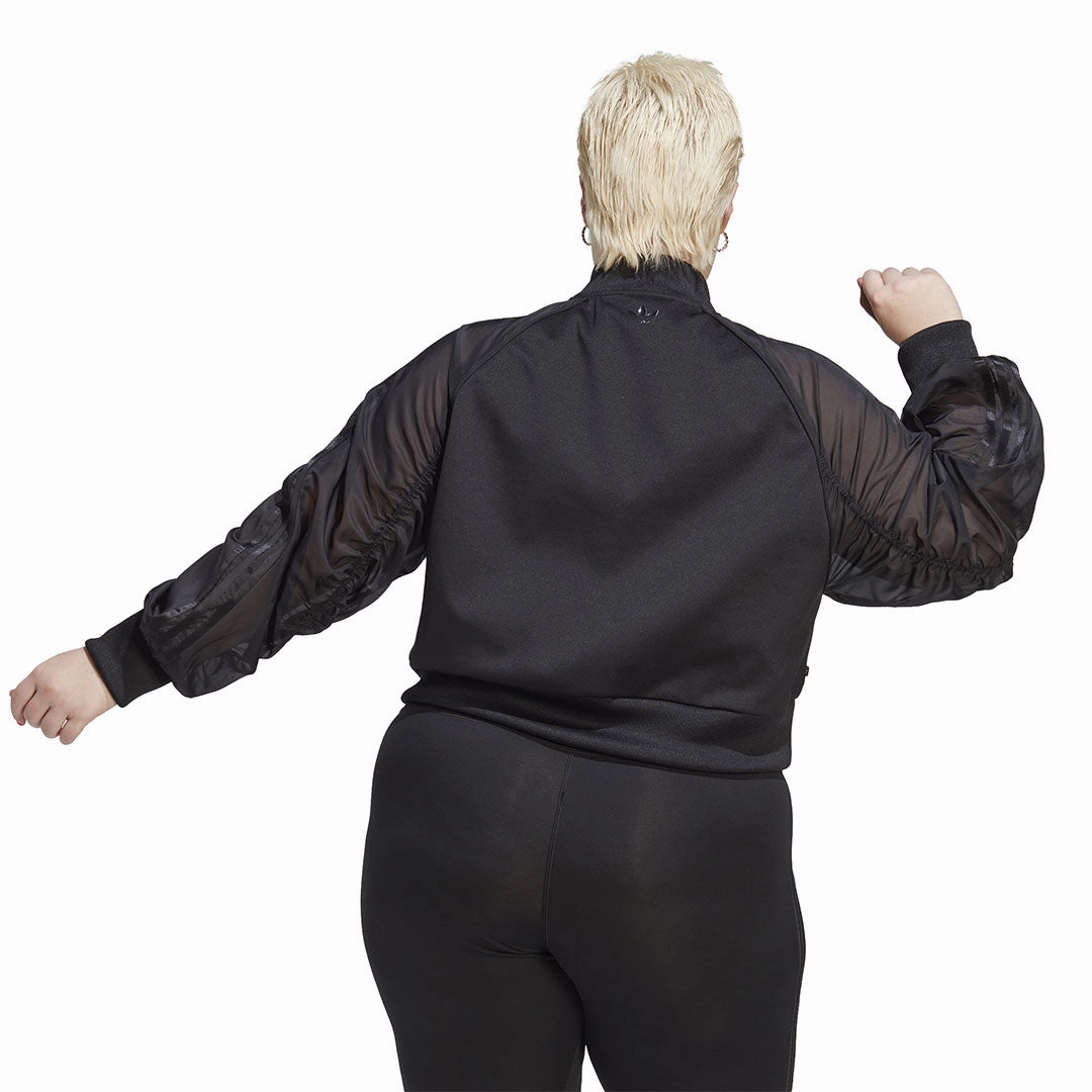 BondedSeams adidas - Women's Original SuperGirl Track Top (Plus Size) (IC7226)