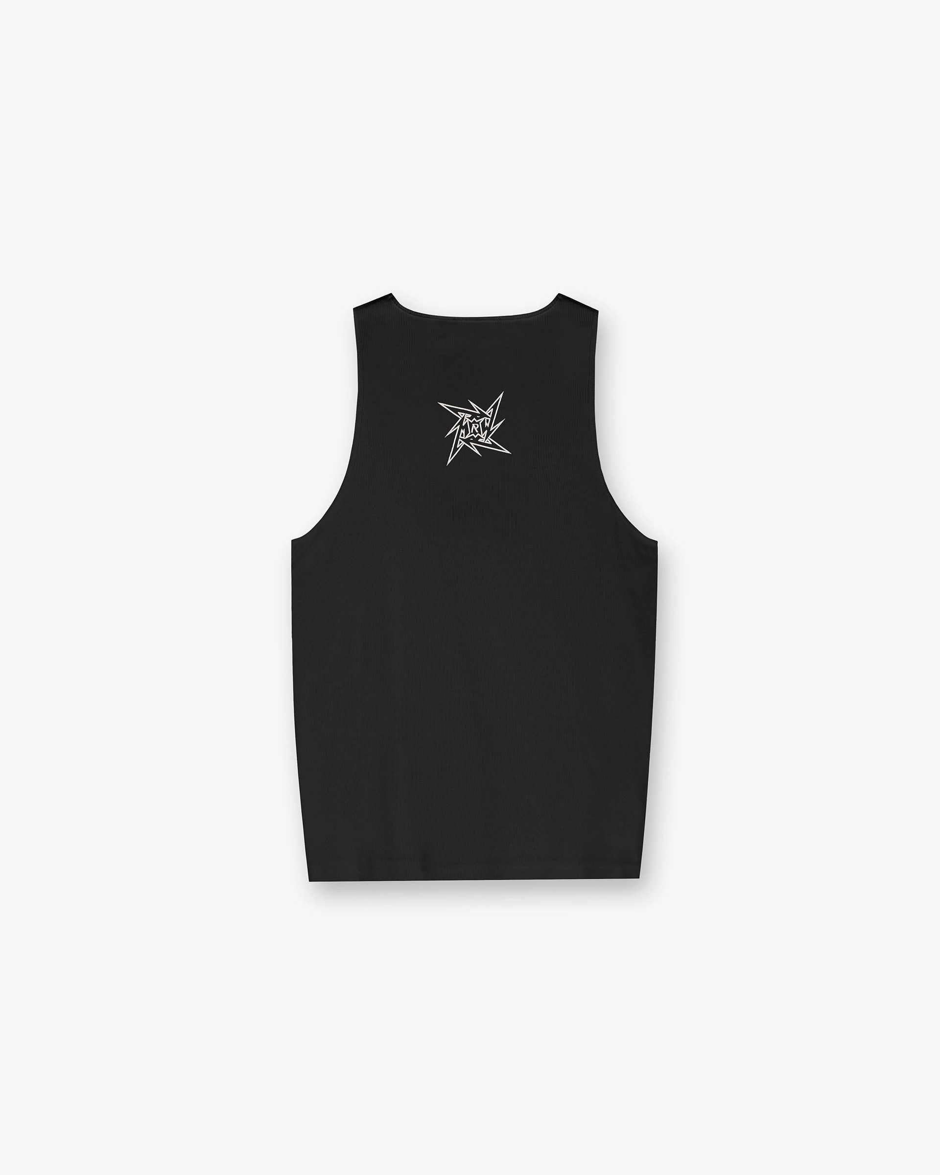 Comfortable Layers Light Casual Wear Represent X Metallica Local Crew Vest - Jet Black