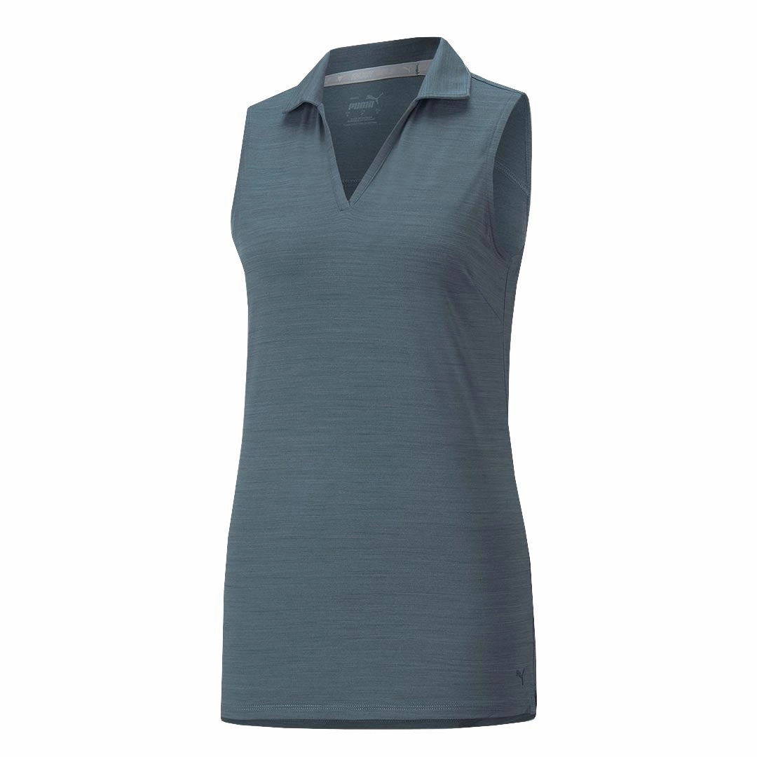 Windproof Closure Puma - Women's Cloudspun Coast Sleeveless Polo (532992 15)