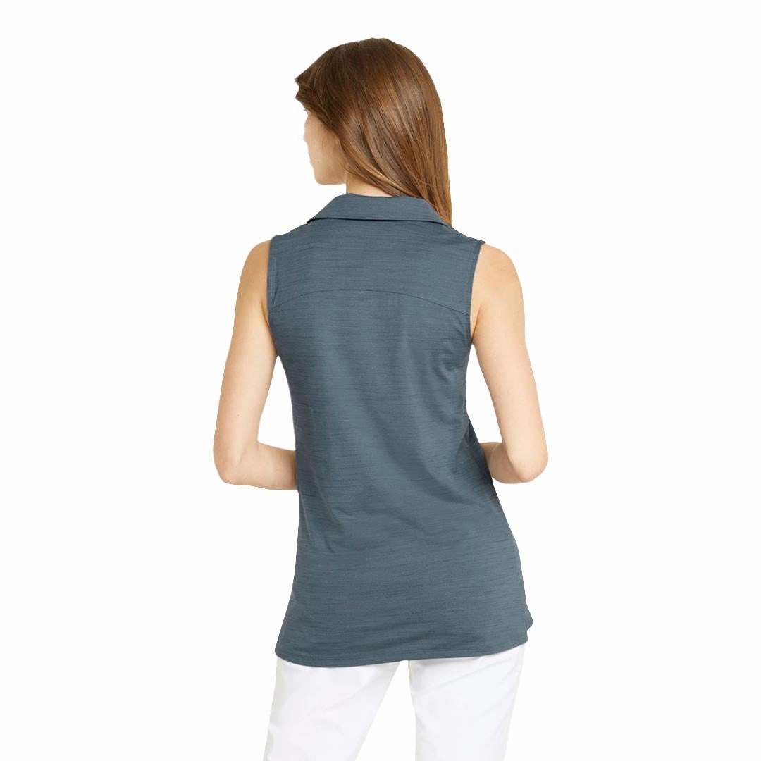 Sporty Fit Puma - Women's Cloudspun Coast Sleeveless Polo (532992 15)