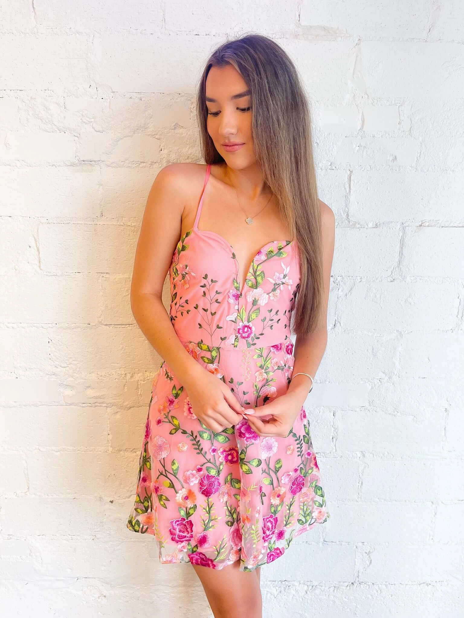 Bright Vibe Casual Must-Have Floral Garden Dress