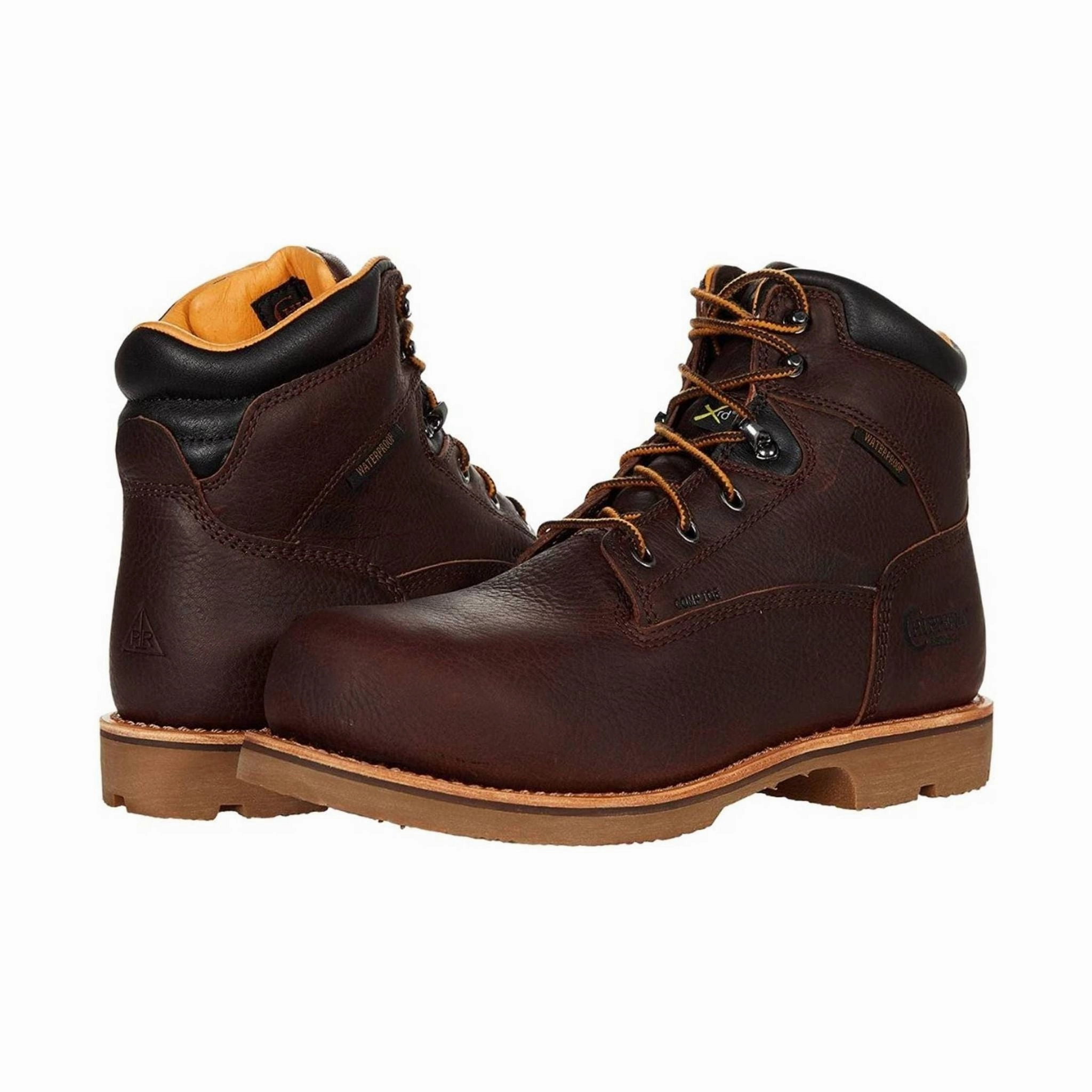 Chippewa Men's 6in Serious Plus Composite Toe - Briar Oiled Insulated Hiking Trails Low Profile Cold Climate