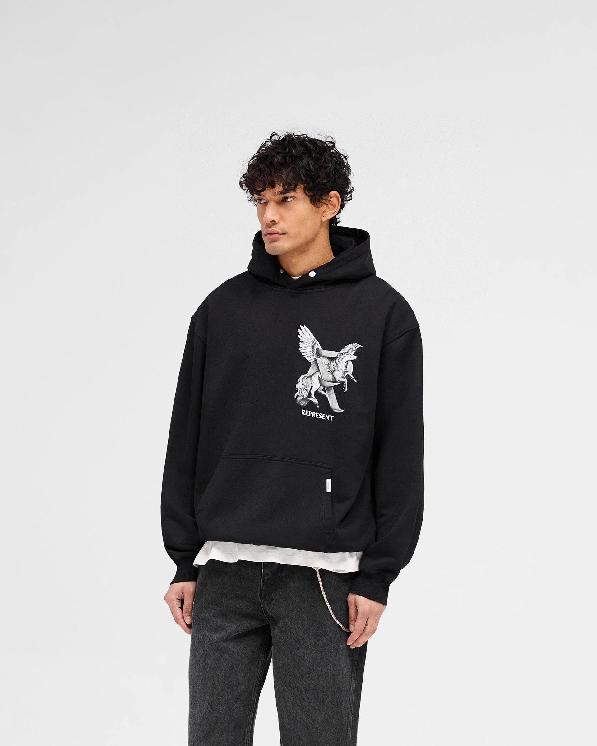 Cinco de Mayo wear Elegance In Motion Hoodie - Jet Black