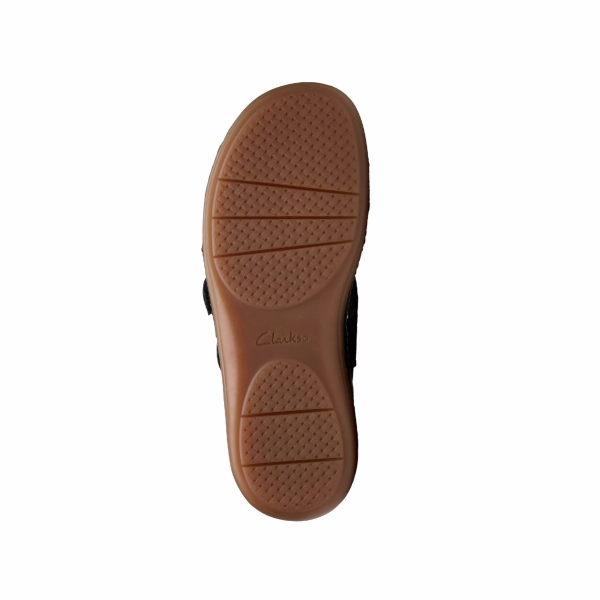 Indoor Clarks Women's Cecily Slide Leather Wide Black