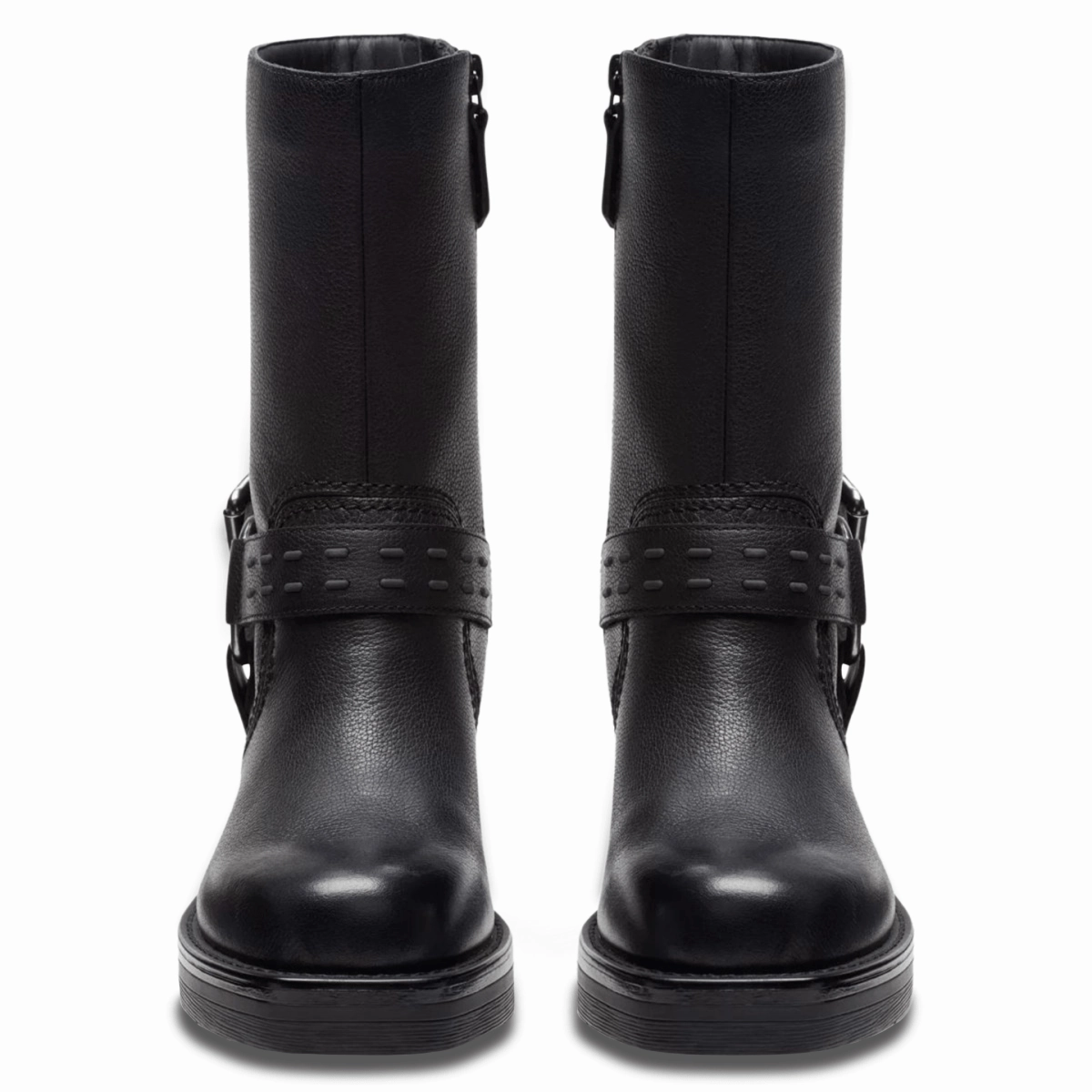 Odor Control Fabric Clarks Women's Rebelle Up Black Leather