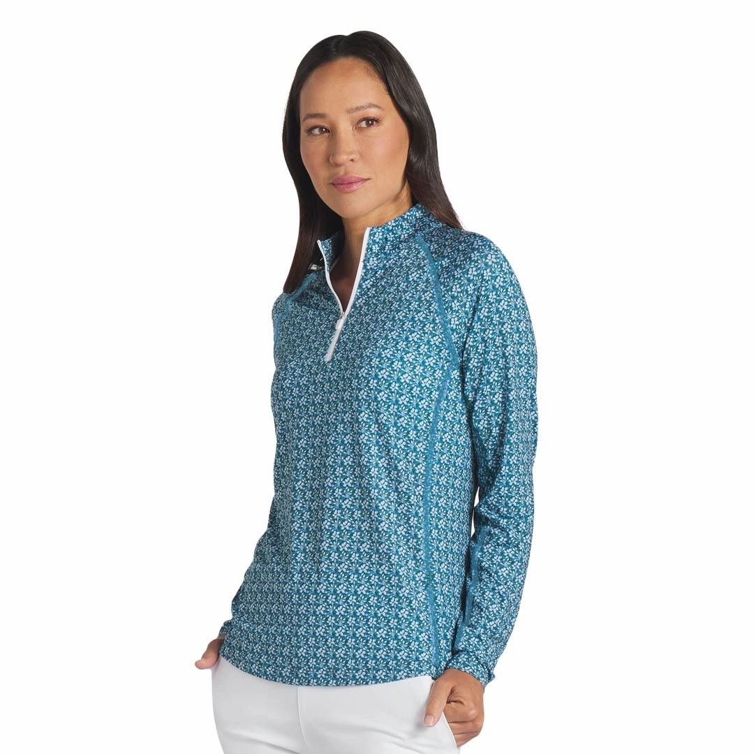 Taped Seam Technology Puma - Women's YouV Essex 1/4 Zip (625904 01)