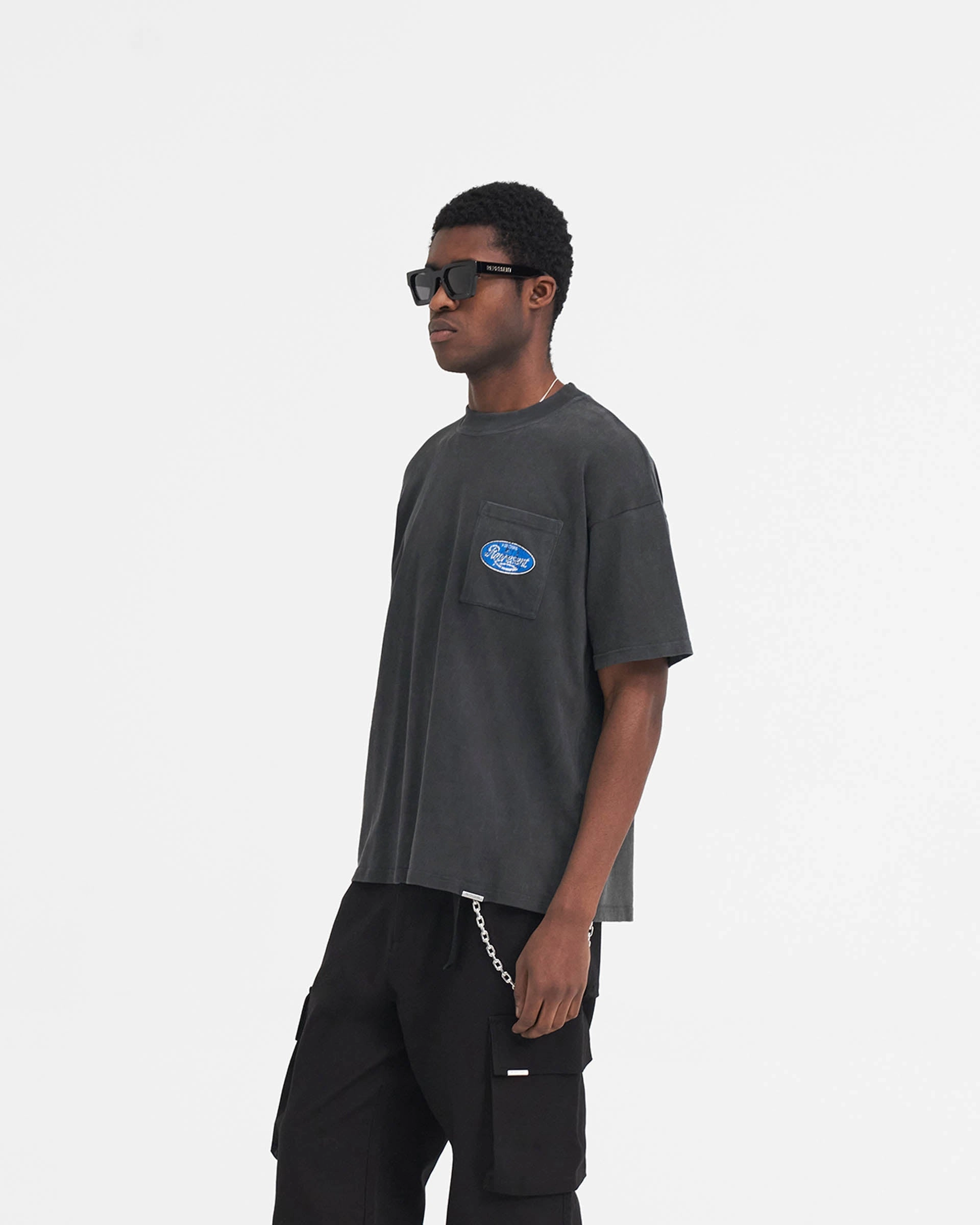 Classic Parts T-Shirt - Aged Black StretchFabric