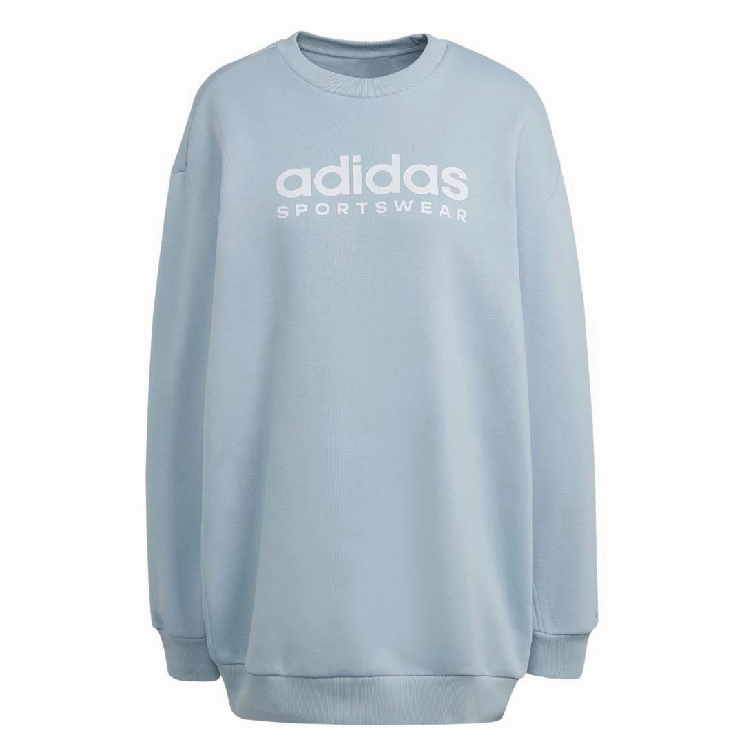 Stormproof Zipper Monochrome Look adidas - Women's All Season Fleece Graphic Sweatshirt (IL3248)