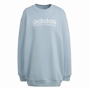 Stormproof Zipper Monochrome Look adidas - Women's All Season Fleece Graphic Sweatshirt (IL3248)