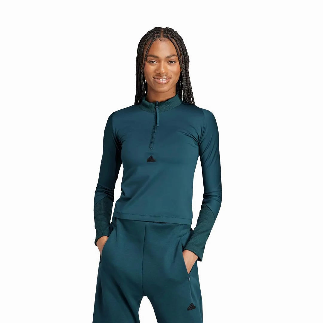 adidas - Women's Z.N.E. Long Sleeve T-Shirt (IM4918) Fashion Forward Layer