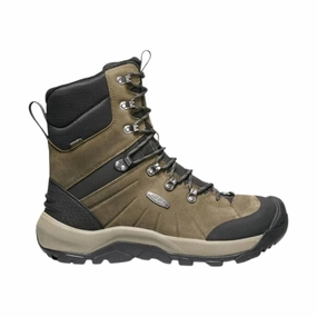 KEEN Men's Revel IV High Polar Winter Boot - Canteen / Black Ski Enthusiast Thermal Core All Day Wear