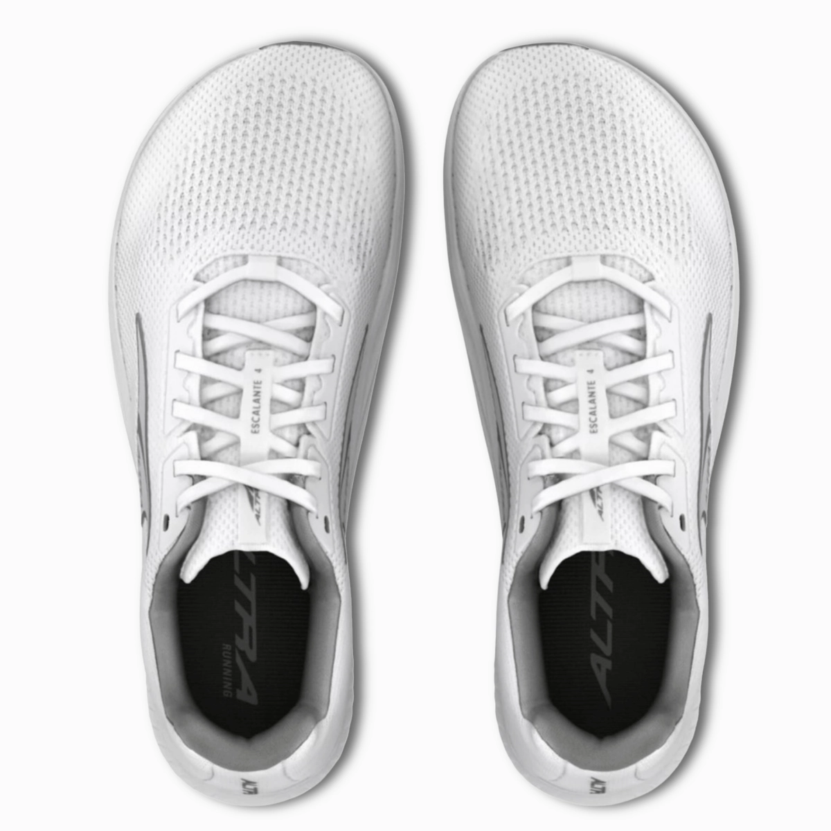 Altra Women's Escalante 4 White Zip   Up Style Tensile Fiber Upper